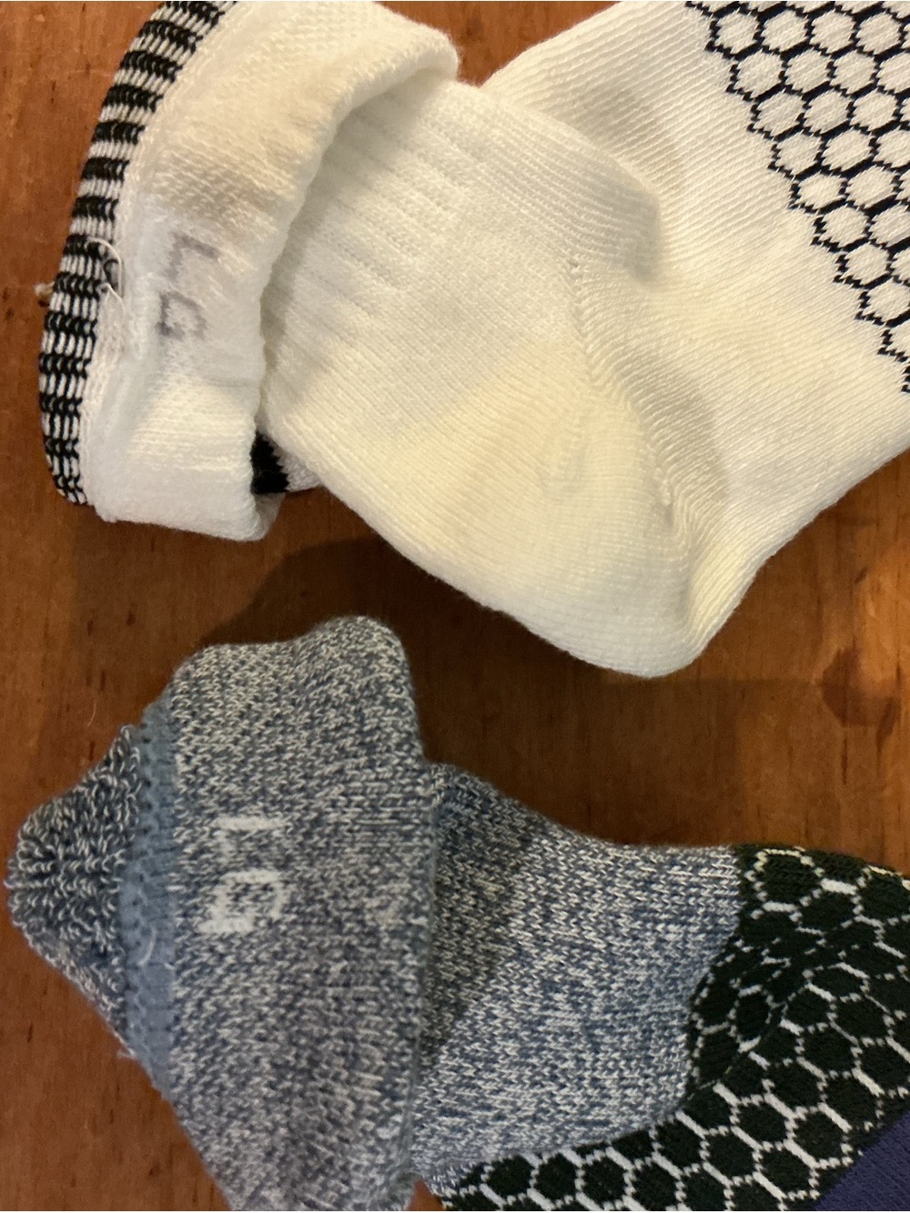 Bombas no show and ankle socks size large never worn delivered as pictured - Picture 4 of 5